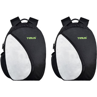 Timus Celebrity Black-Black 18L Set of 2 Laptop Backpack