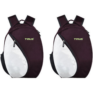 Timus Celebrity Wine-Wine 18L Set of 2 Laptop Backpack