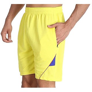 M.R.D.Designer Hub Men Polyester Yellow Shorts - Shorts | Buy online on ZillyBuy