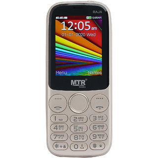 MTR RAJA (Dual SIM, 2.4 Inch Display, 3000 mAh Battery, Red) - Mobile Phone | Buy online on ZillyBuy