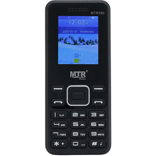 MTR MT 350 (Dual SIm, 1.8 Inch Display, 800 Mah Battery) - Mobile Phone | Buy online on ZillyBuy