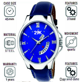 29K-9007 New Stylist Attractive Blue Dial Next Generation Partywear/Formal/Casual Boy Smart Analog Watch - Men 29K-9007 New Stylist Attractive Blue Dial Next Generation Partywear/Formal/Casual Boy Smart Analog Watch - Men