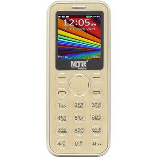 MTR M1 Bluetooth Dialer Mobile with Dual SimDual StandbyCameraMp3 PlayerFlash Light - Mobile Phone | Buy online on ZillyBuy