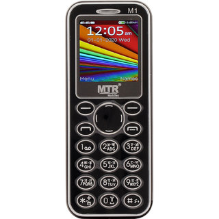MTR M1 Bluetooth Dialer Mobile with Dual SimDual StandbyCameraMp3 PlayerFlash Light - Mobile Phone | Buy online on ZillyBuy