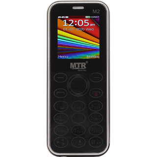 MTR M2 Bluetooth Dialer Mobile with Dual SimDual StandbyCameraMp3 Player - Mobile Phone | Buy online on ZillyBuy
