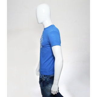 Stylish Men Red Line Blue Crew Necks 2025 at ShopCircuit | ONDC