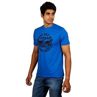 Sophisticated Men Red Line Blue Crew Necks 2025 at ShopCircuit | ONDC