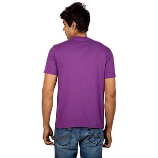 New Men Red Line Imperial Purple Crew Necks 2025 at ShopCircuit | ONDC