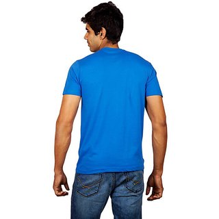 Elegant Men Red Line Blue Fit Crew Necks 2025 at ShopCircuit | ONDC