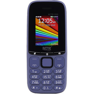 MTR M1200 Dual Sim 1.77 Inch 3000 Mah Battery,Big Sound, Auto Call Record - Mobile Phone | Buy online on ZillyBuy