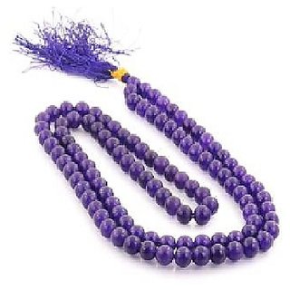 jaipur gemstone natural blue quartz mala crystal stone faceted cut 108 beads jap mala buy 2 get 1 