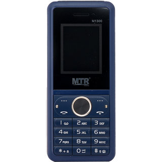 MTR M1300 DUAL SIM, FULL MULTIMEDIA WITH BRIGHT TORCH, 3000 MAH BATTERY,BIG SOUND, AUTO CALL RECORD, MOBILE PHONE - Mobile Phone | Buy online on ZillyBuy