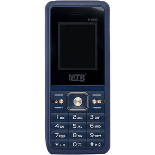 MTR M1600 DUAL SIM, FULL MULTIMEDIA WITH BRIGHT TORCH, 3000 MAH BATTERY,BIG SOUND, AUTO CALL RECORD, MOBILE PHONE - Mobile Phone | Buy online on ZillyBuy