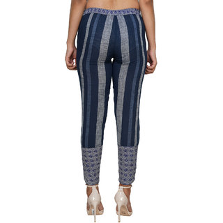 Yes Ten Stirped Cotton Trousers And Pants For Girls And Womens