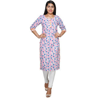 YES TEN Cotton check Kurti