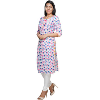 YES TEN Cotton check Kurti