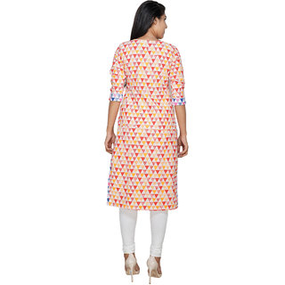 YES TEN Cotton check Kurti