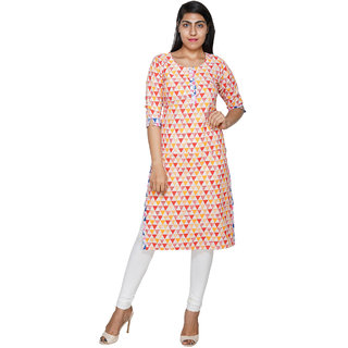 YES TEN Cotton check Kurti