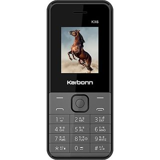 KARBONN KX6(Black + Gun Metal Grey) - Mobile Phone | Buy online on ZillyBuy
