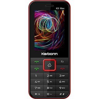 KARBONN K9 max(BlackRed) - Mobile Phone | Buy online on ZillyBuy