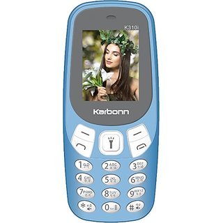 Karbonn K310I (Dual Sim, 1.8 Inch Display, 800 mAh Battery) - Mobile Phone | Buy online on ZillyBuy