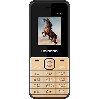 KARBONN KX6(Black + Gold) - Mobile Phone | Buy online on ZillyBuy