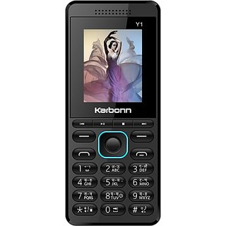 KARBONN Y1(Black  Blue) - Mobile Phone | Buy online on ZillyBuy
