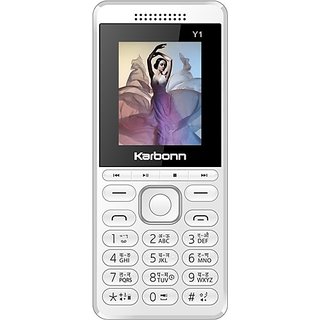 Karbonn Y1white And Grey - Mobile Phone | Buy online on ZillyBuy
