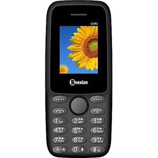 Snexian GURU 2163(Black) - Mobile Phone | Buy online on ZillyBuy