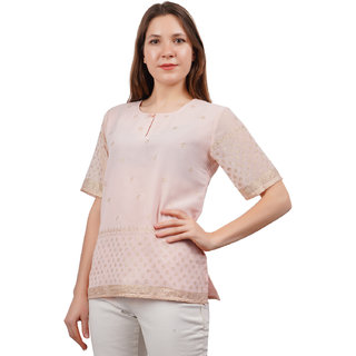 GeorGette Printed Top (YES TEN)