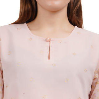 GeorGette Printed Top (YES TEN)