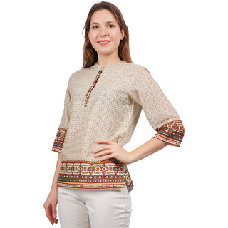 Cotton Printed Top (YES TEN)