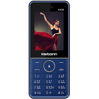 KARBONN KX 29 (Dual Sim, 2.4 Inch Display, 2700 Mah Battery), Blue Grey - Mobile Phone | Buy online on ZillyBuy