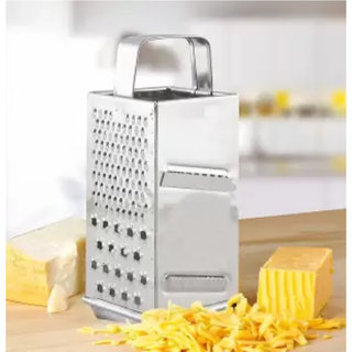 Oc9 Steel Grater / Slicer and Roti Chimta / Cooking Tong and Utility Pakkad For Kitchen Tool Set