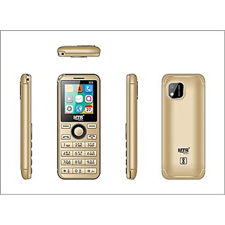 MTR M4 (Dual Sim, 1100mAh Battery, 1.44 Inch, Display, GOLD) - Mobile Phone | Buy online on ZillyBuy