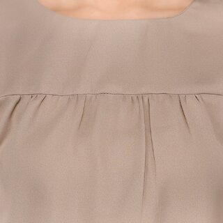 Trendy Women Purys Women Grey Solid Regular Top 2025 at ShopCircuit | ONDC