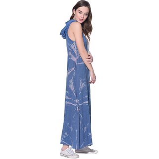 Stylish Women Purys Women Blue Maxi Dress 2025 at ShopCircuit | ONDC