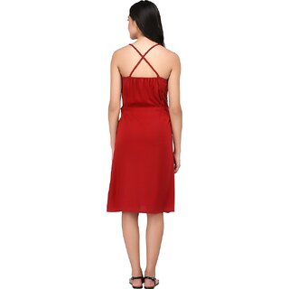 Stylish Women Purys Women Maroon Shift Dress 2025 at ShopCircuit | ONDC