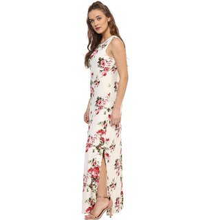 Luxurious Women Purys Women White Maxi Dress 2025 at ShopCircuit | ONDC