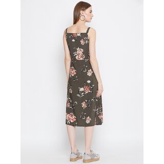 Exclusive Women Purys Women Green A Line Dress 2025 at ShopCircuit | ONDC