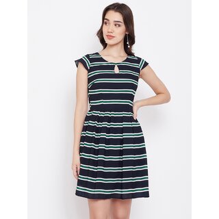 Luxurious Women Purys Women Black Fit & Flare Dress 2025 at ShopCircuit | ONDC