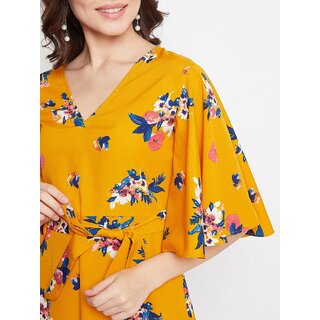 Top Women Purys Women Yellow Fit & Flare Dress 2025 at ShopCircuit | ONDC