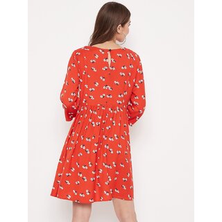 Luxurious Women Purys Women Red A Line Dress 2025 at ShopCircuit | ONDC