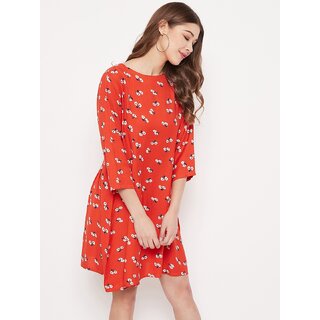 Luxurious Women Purys Women Red A Line Dress 2025 at ShopCircuit | ONDC
