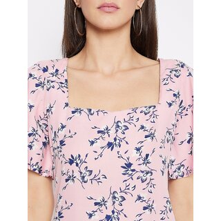 Elegant Women Purys Women Pink A Line Dress 2025 at ShopCircuit | ONDC