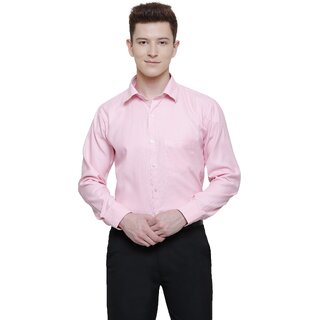 Affordable Men Baleshwar Men Pink Solid Formal Shirt (Pack of 1) 2025 at ShopCircuit | ONDC