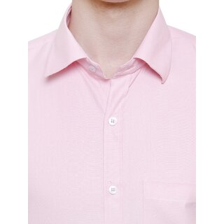 Affordable Men Baleshwar Men Pink Solid Formal Shirt (Pack of 1) 2025 at ShopCircuit | ONDC