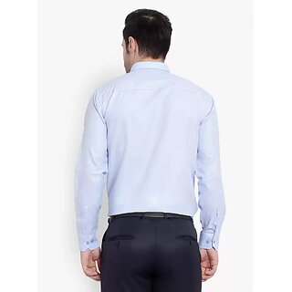 Stylish Men Baleshwar Men Blue Solid Formal Shirt (Pack of 1) 2025 at ShopCircuit | ONDC