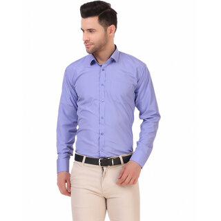 Modern Men Baleshwar Men Blue Solid Formal Shirt (Pack of 1) 2025 at ShopCircuit | ONDC