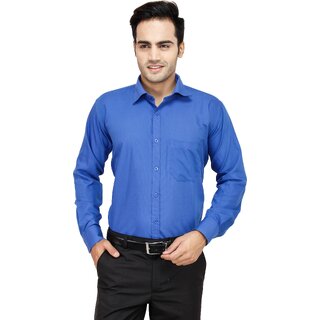 Modern Men Baleshwar Men Blue Solid Formal Shirt (Pack of 2) 2025 at ShopCircuit | ONDC